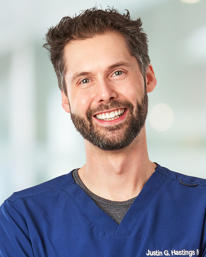 Dr. Justin Hastings Headshot